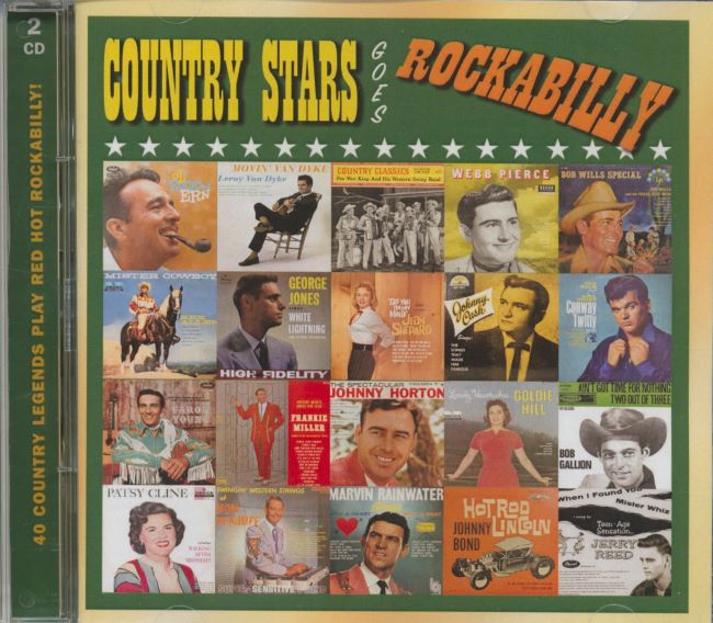 V.A. - Country Stars Rockabilly Vol 1 ( 2 cd's )